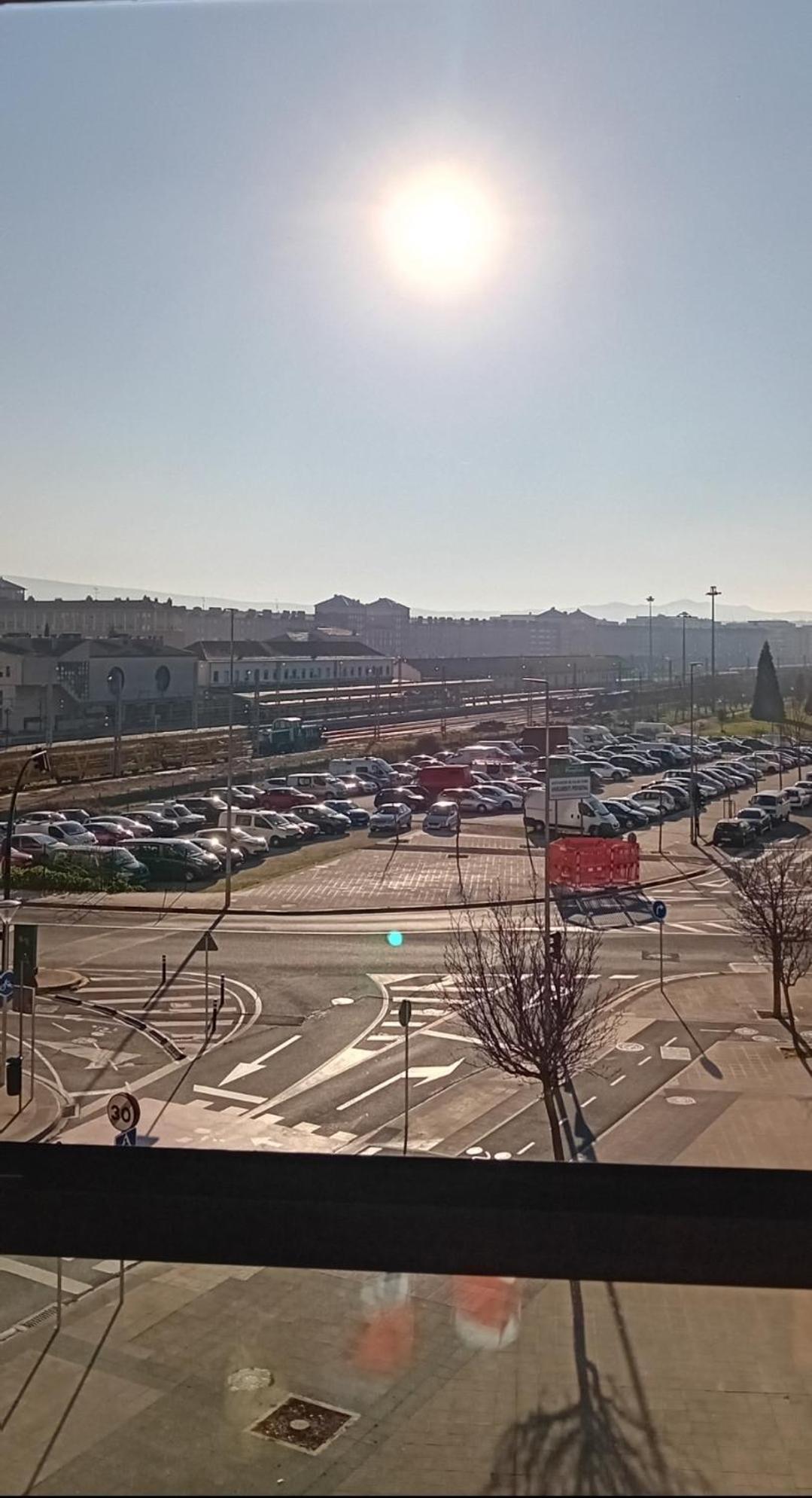 Habitacion Renfe Pamplona Exterior foto